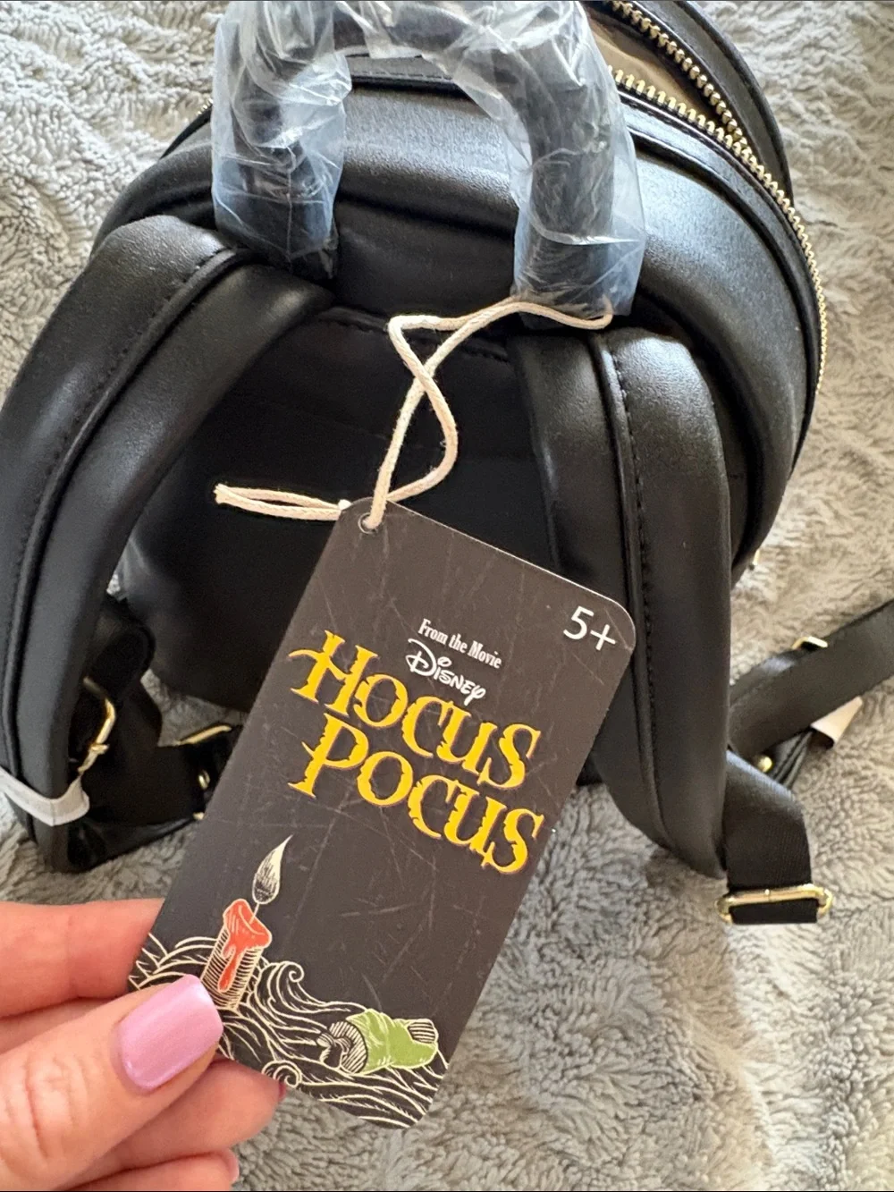 Loungefly x Disney Hocus Pocus Binx Pocket Mini Backpack